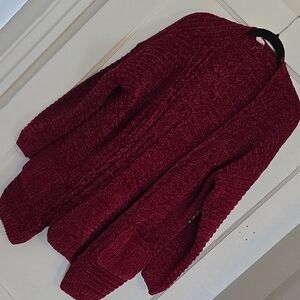 Women's Burgundy Sweater